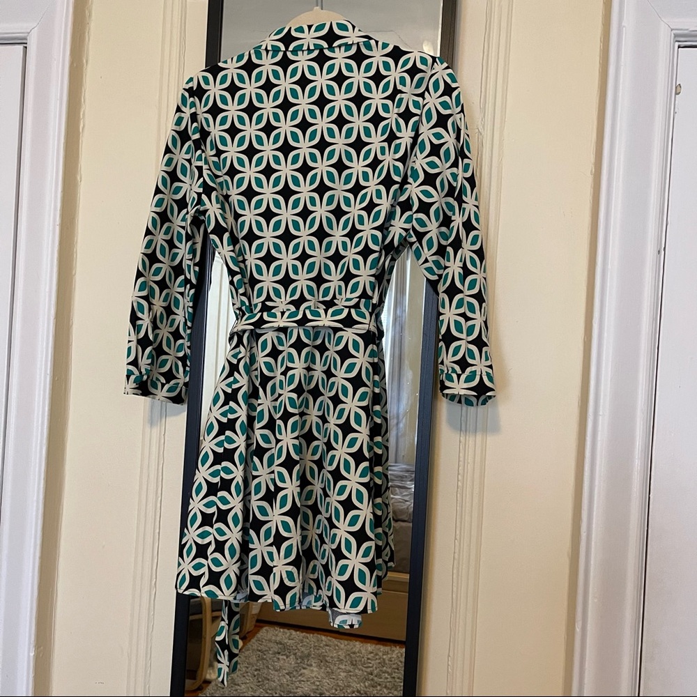 Zara Printed Dress with Belt size Medium - Picture 7 of 13